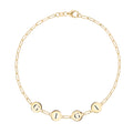 GIGI Bracelet on Adelaide Mini in 14k Gold