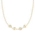 GIGI Necklace on Adelaide Mini in 14k Gold