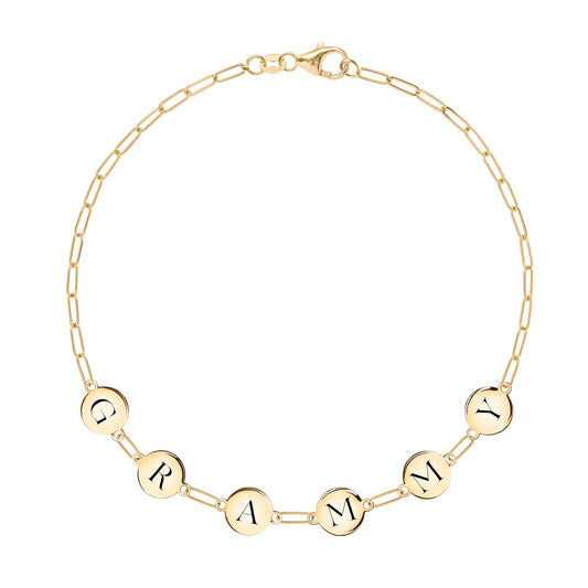 GRAMMY Bracelet on Adelaide Mini in 14k Gold