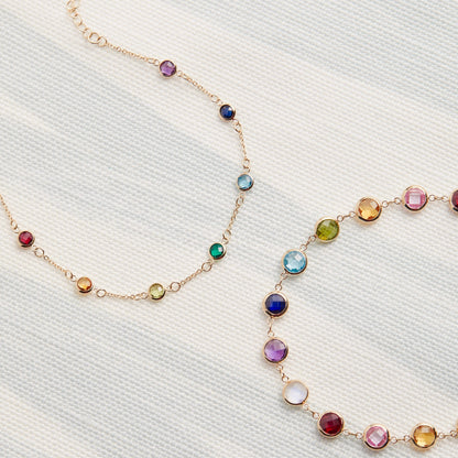 Rainbow Newport Grand Bracelet in 14k Gold