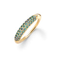 Adelaide Pavé Alexandrite Ring in 14k Gold (June)