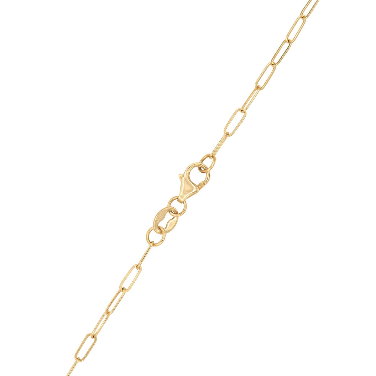 1 Letter & 1 Grand Turquoise Adelaide Mini Necklace in 14k Gold (December)