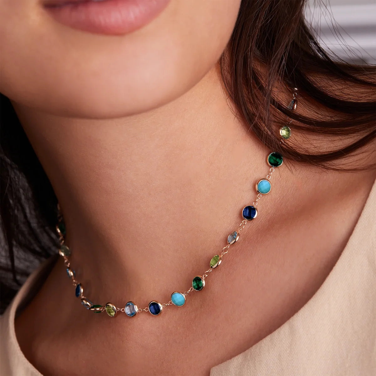 Newport Grand Amalfi Necklace in 14k Gold