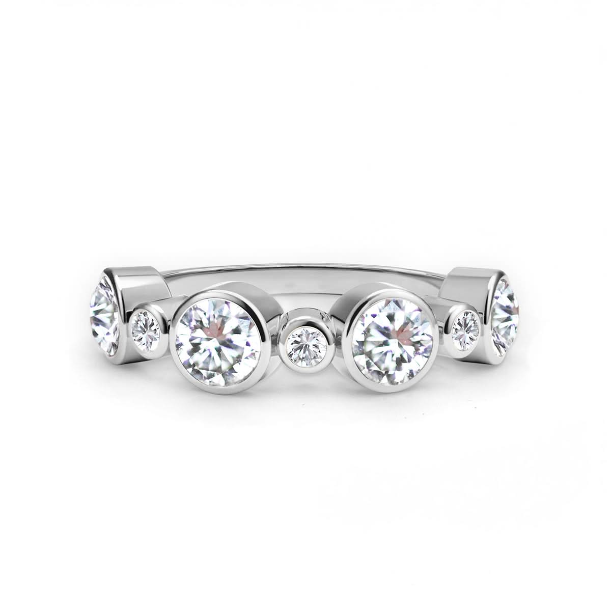 Barrington Birthstone Band Ring in 14k Gold