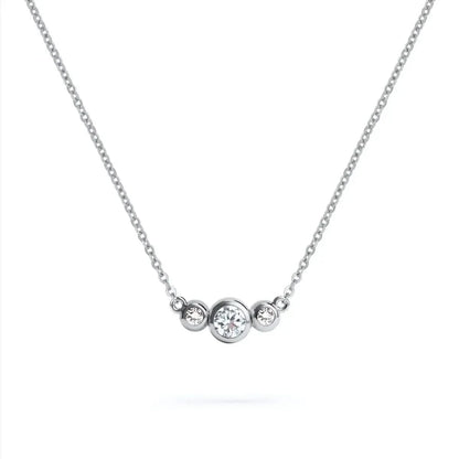 Barrington Diamond Necklace in 14k Gold (April)