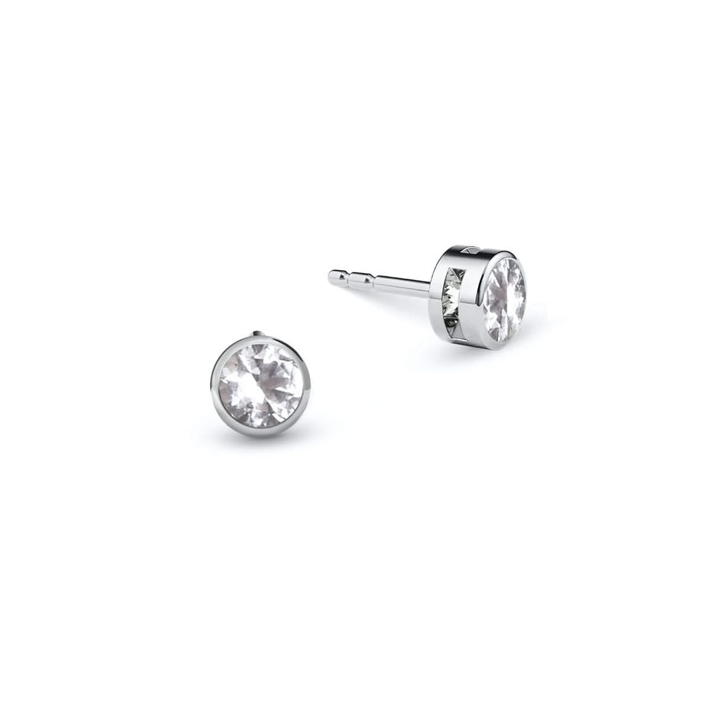 Barrington Birthstone Stud Earrings in 14k Gold