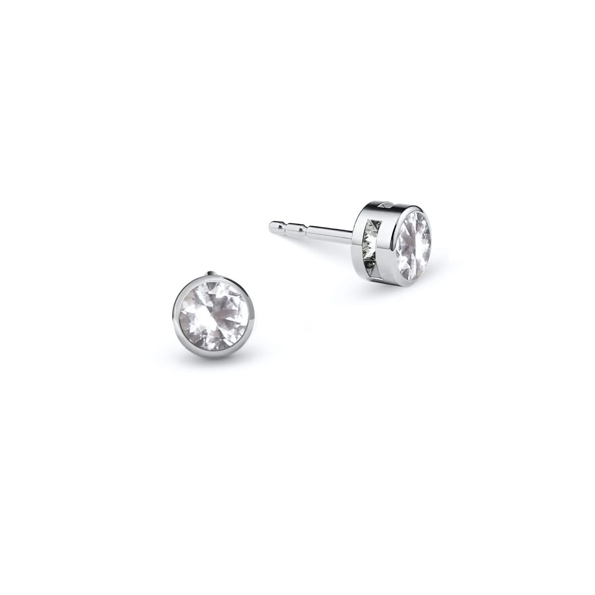 Barrington Birthstone Stud Earrings in 14k Gold