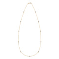 Bayberry Luxe 11 Diamond Necklace in 14k Gold (April)
