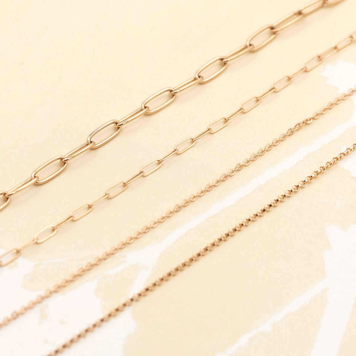 Saffron Necklace in 14k Gold