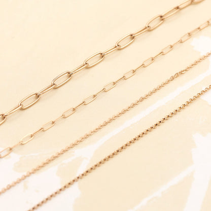 Saffron Necklace in 14k Gold
