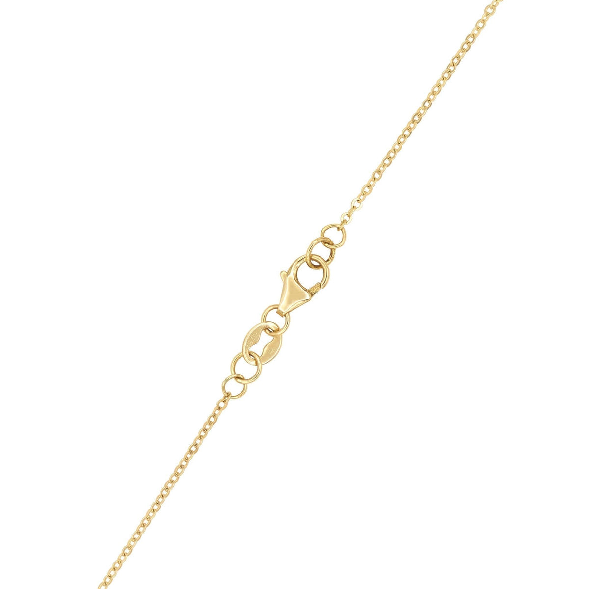 Rosecliff Diamond Mini Necklace and Stud Earrings Set in 14k Gold (April)