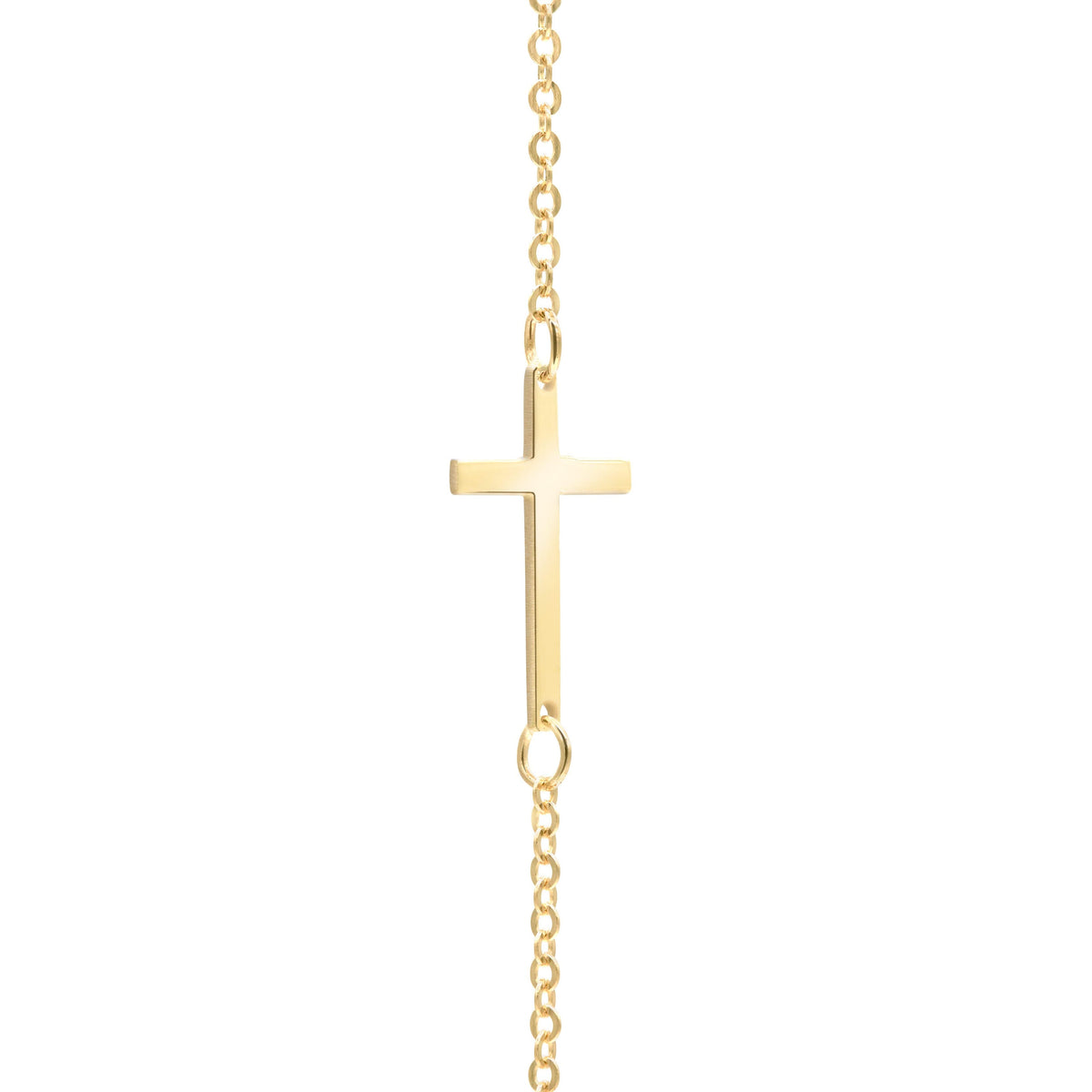 Cross Necklace in 14k Gold