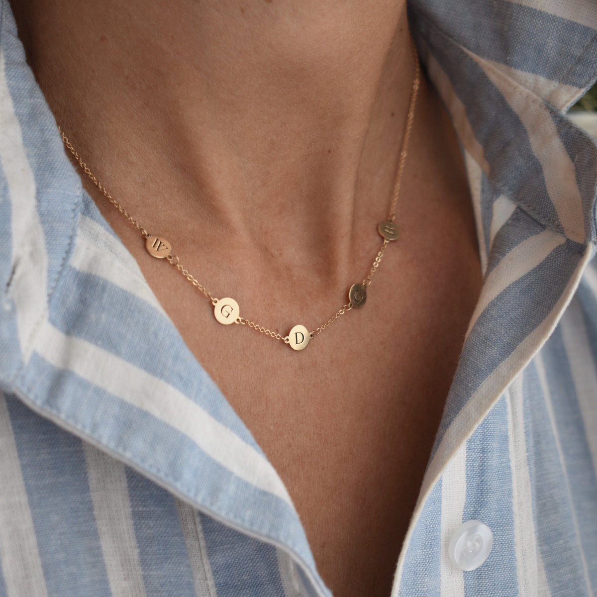 NONNA Necklace in 14k Gold