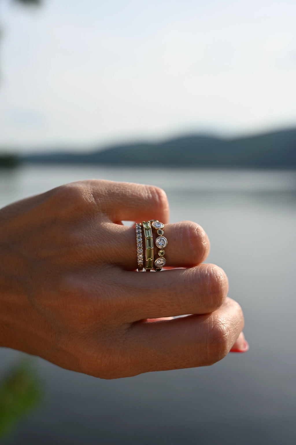 Providence Peridot Ring in 14k Gold (August)