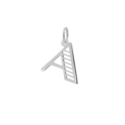 Essex Letter A Pendant in 14k Gold