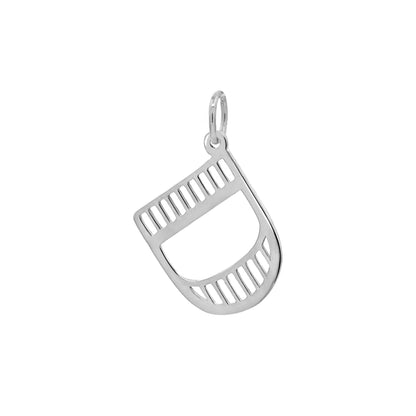 Essex Letter D Pendant in 14k Gold