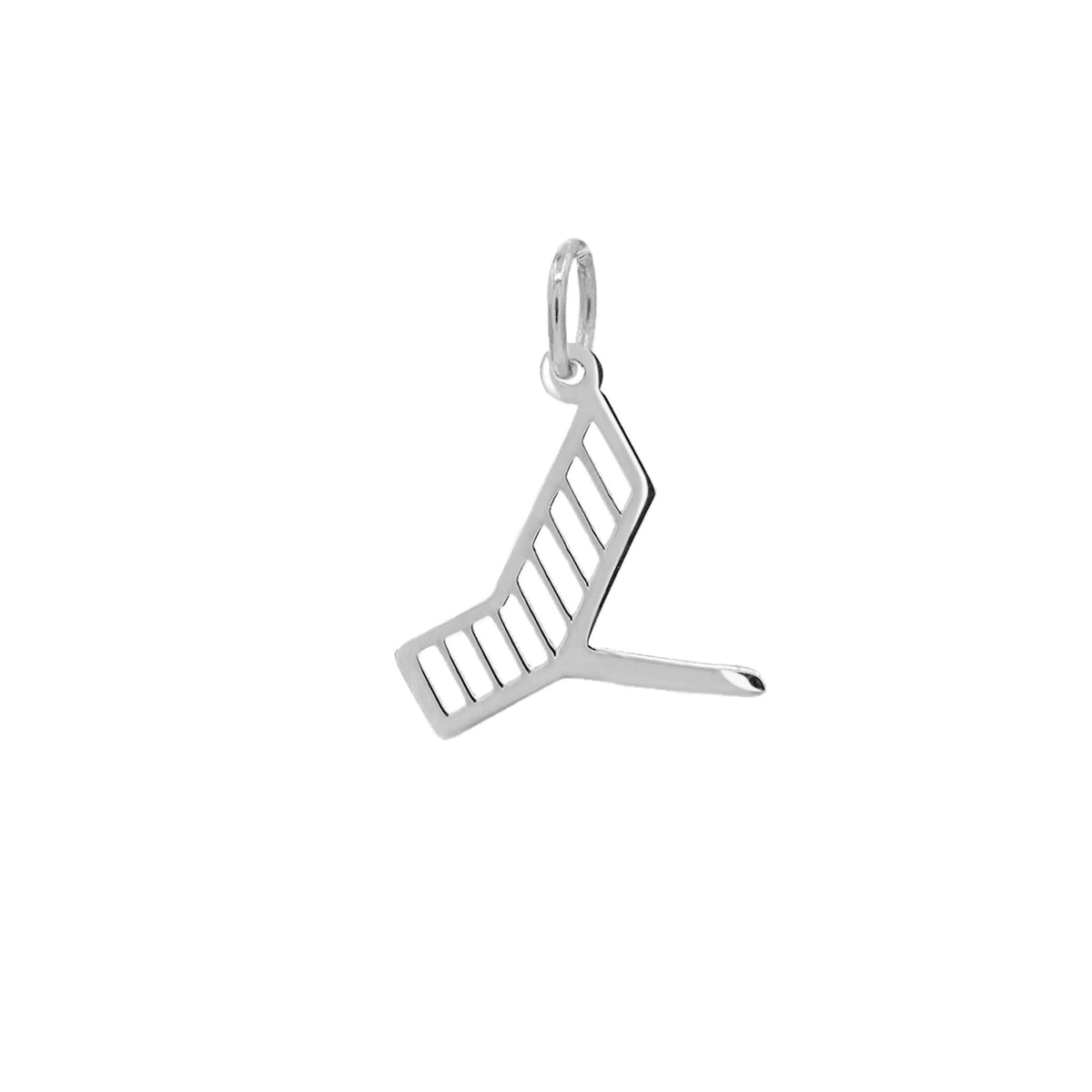 Essex Letter Y Pendant in 14k Gold
