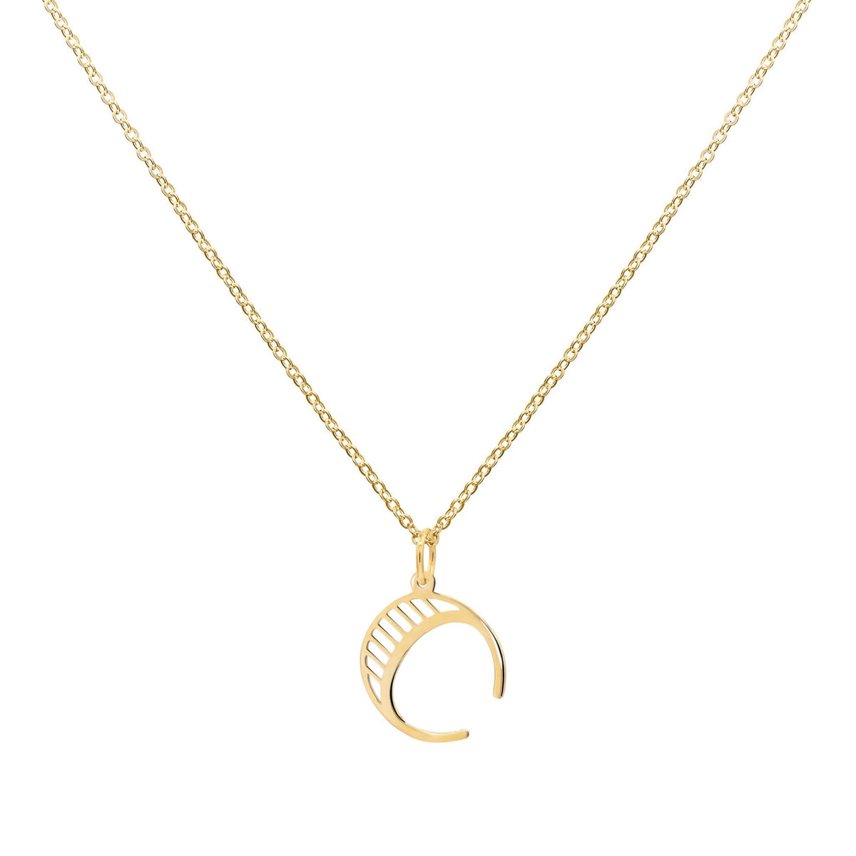 Essex Letter C Pendant in 14k Gold