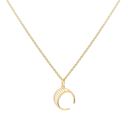 Essex Letter C Pendant in 14k Gold