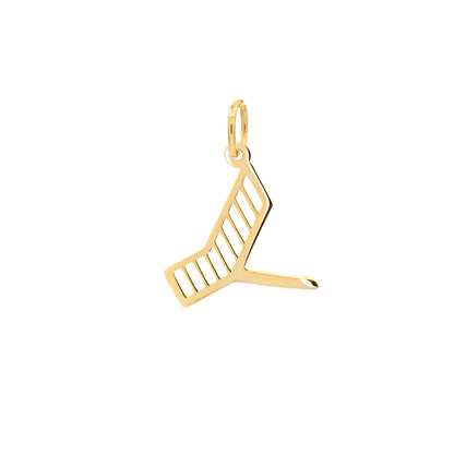 Essex Letter Y Pendant in 14k Gold