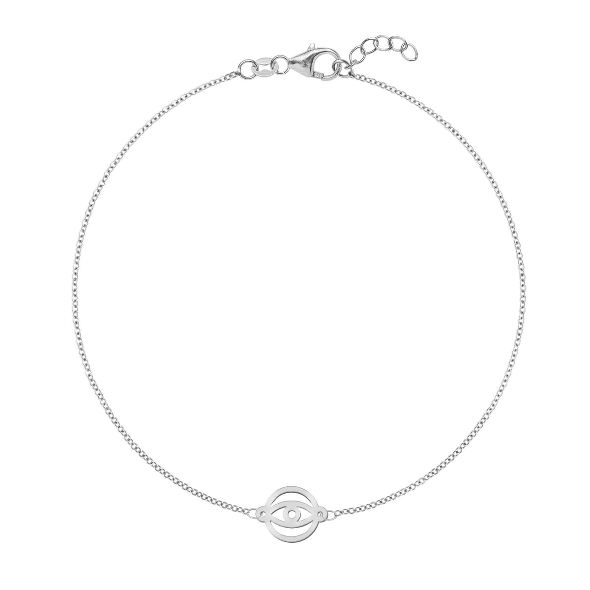 Evil Eye Classic Bracelet in 14k Gold