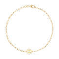 Evil Eye Adelaide Mini Bracelet in 14k Gold