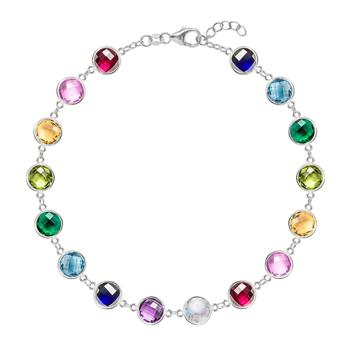 Rainbow Newport Grand Bracelet in 14k Gold