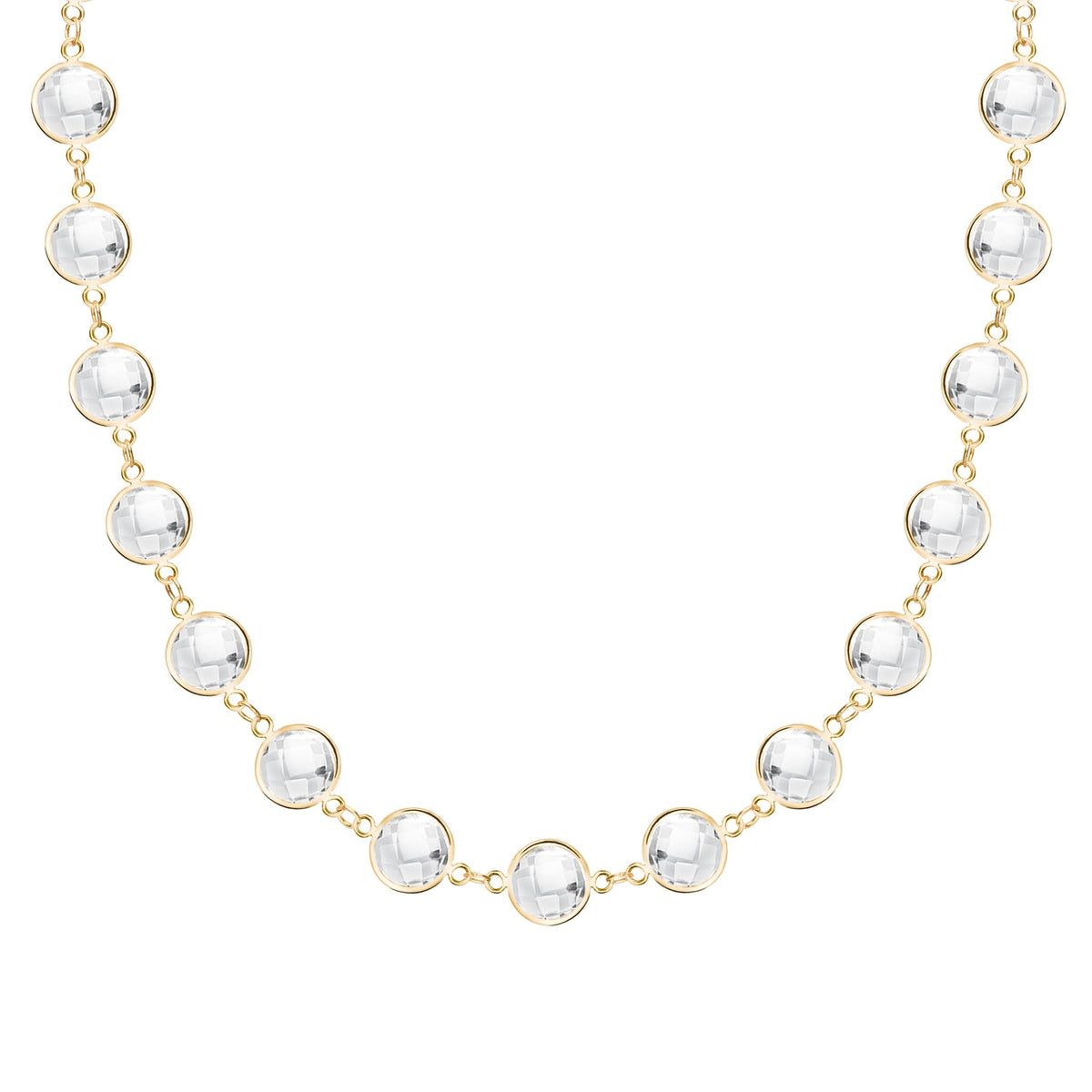 Newport Grand Necklace in 14k Gold