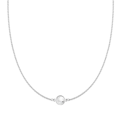 Grand 1 Birthstone Necklace in 14k Gold