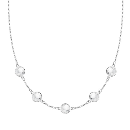 Grand 5 Birthstone Necklace in 14k Gold