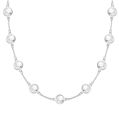 Grand 9 Birthstone Necklace in 14k Gold