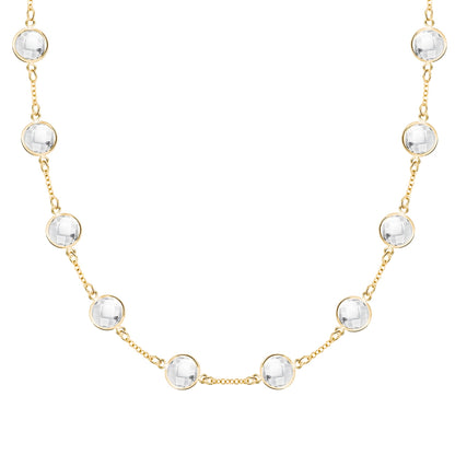 Grand 10 Birthstone Necklace in 14k Gold
