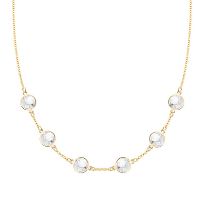 Grand 6 Birthstone Necklace in 14k Gold
