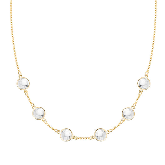 Grand 6 Birthstone Necklace in 14k Gold