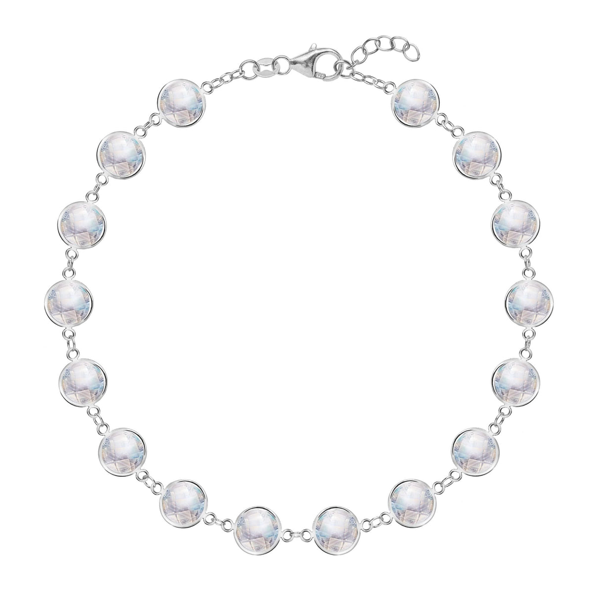 Newport Grand Moonstone Bracelet in 14k Gold (June)
