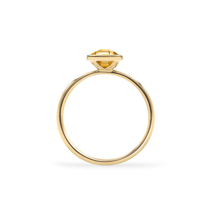 Grand Citrine Ring in 14k Gold (November)