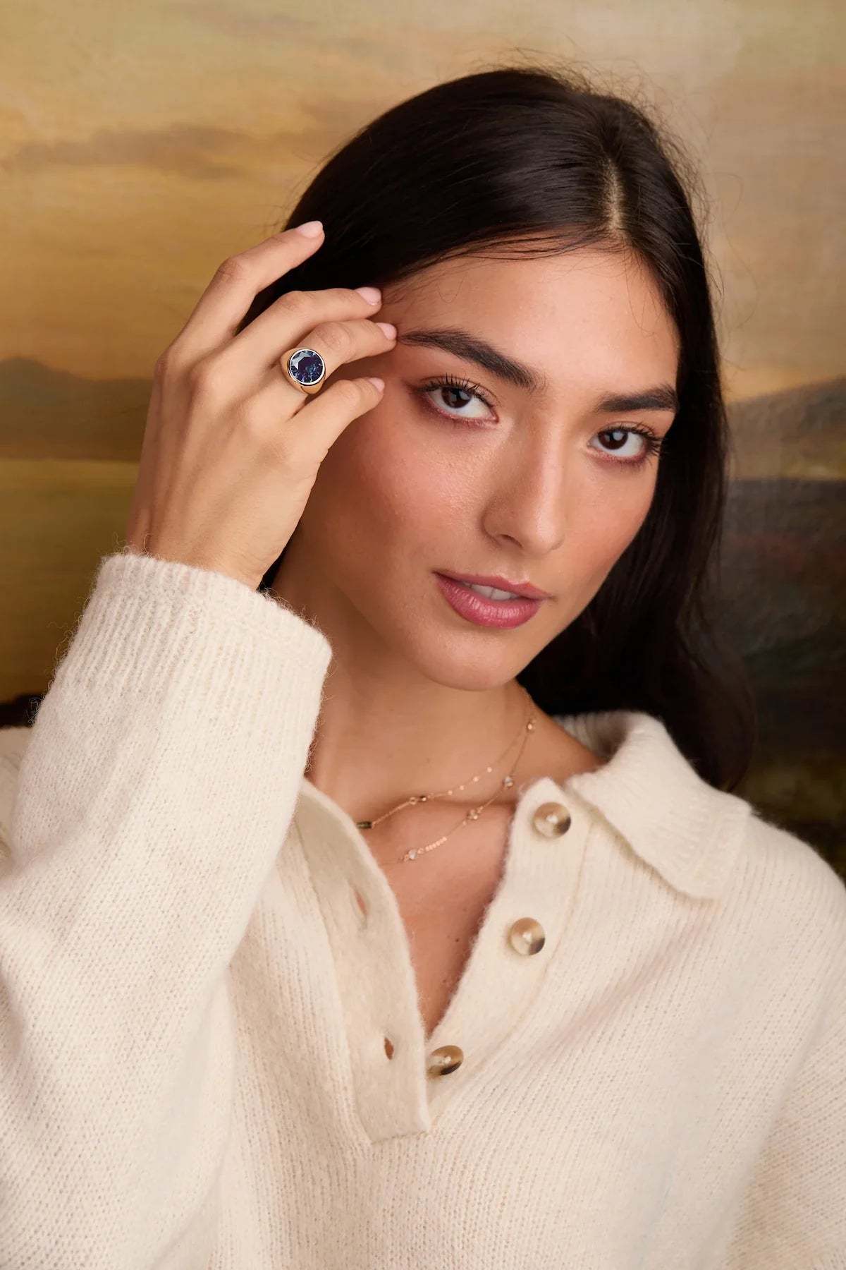 Jamestown Birthstone Ring in 14k Gold
