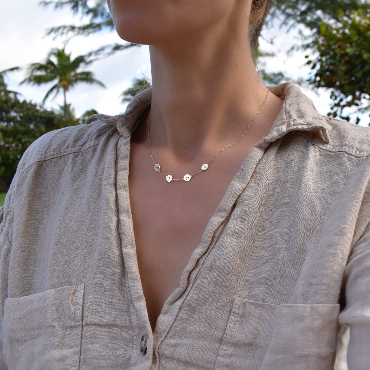 MIMI Necklace in 14k Gold