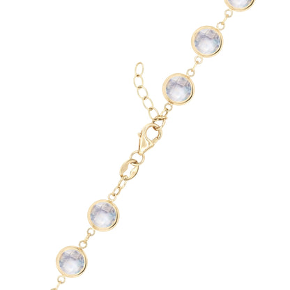 Newport Grand Moonstone Bracelet in 14k Gold (June)