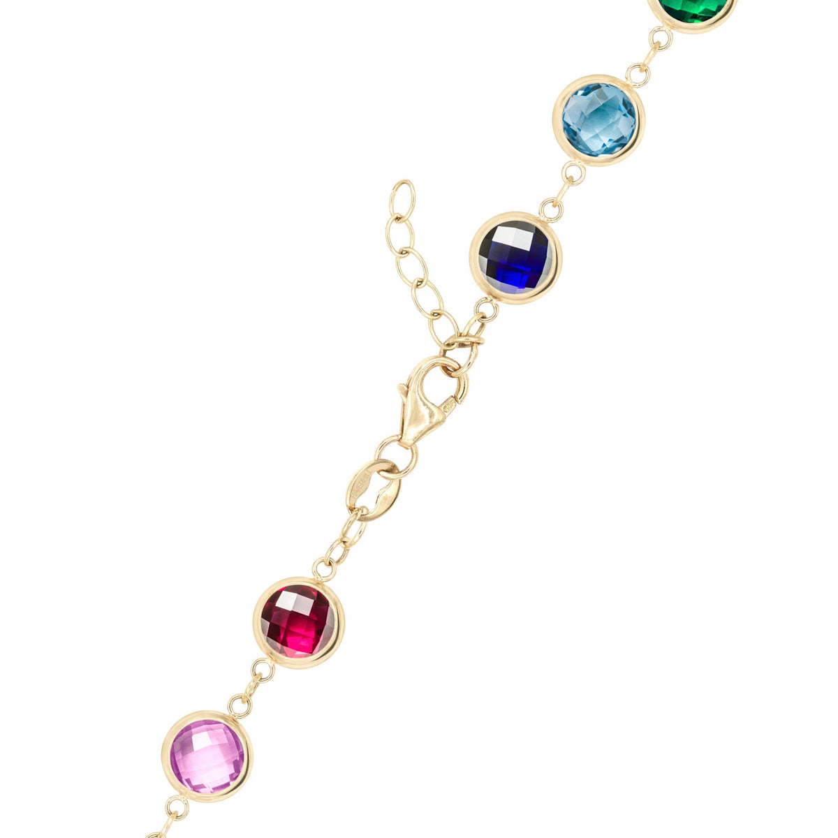 Rainbow Newport Grand Bracelet in 14k Gold