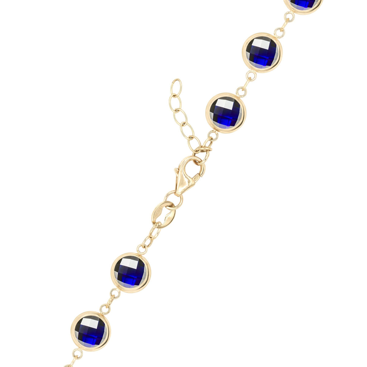 Newport Grand Sapphire Bracelet in 14k Gold (September)