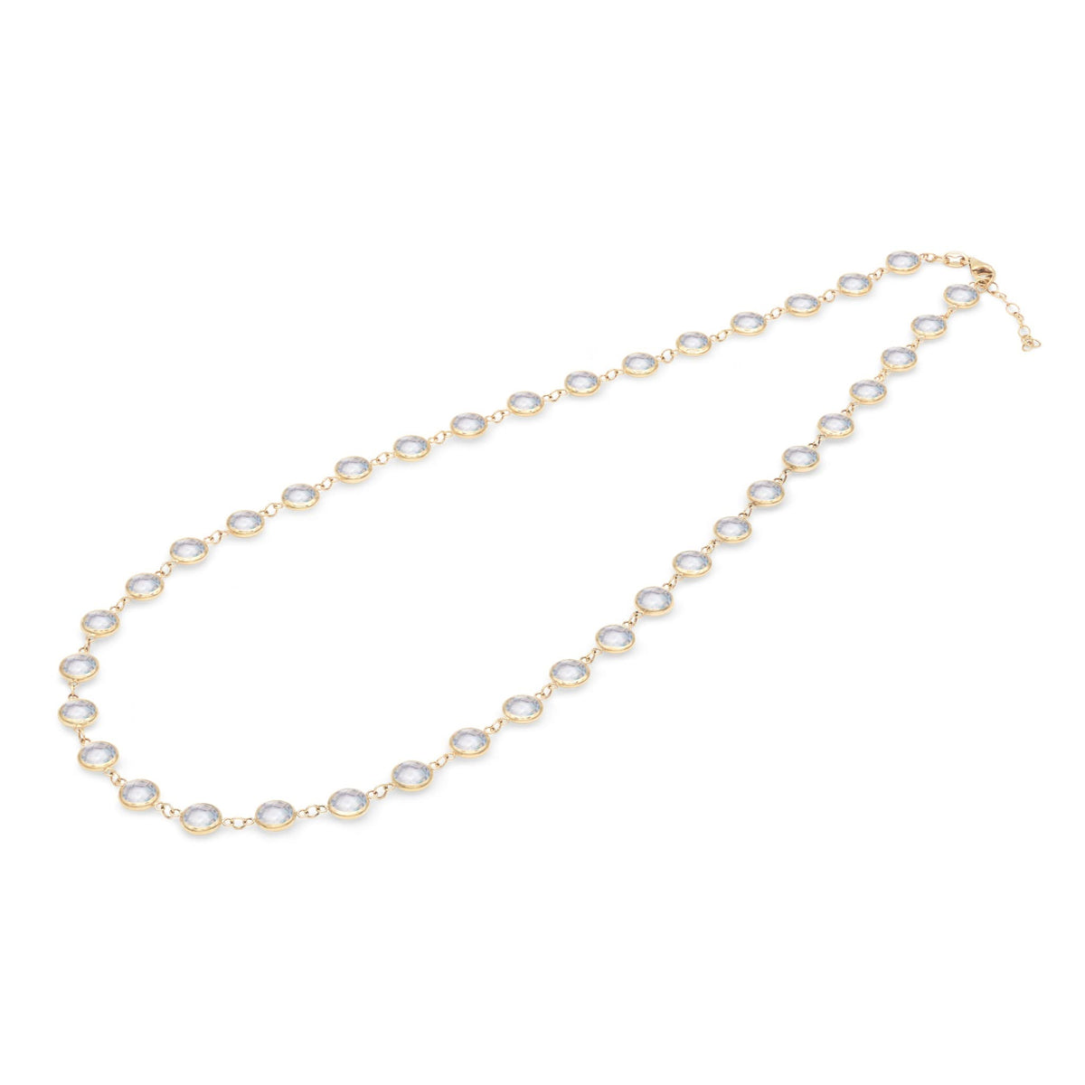 Newport Grand Moonstone Necklace in 14k Gold (June)