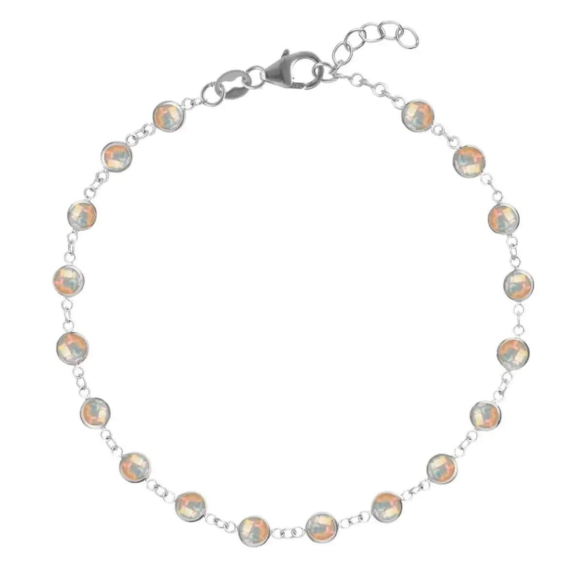 Newport Opal Bracelet in 14k Gold (October)