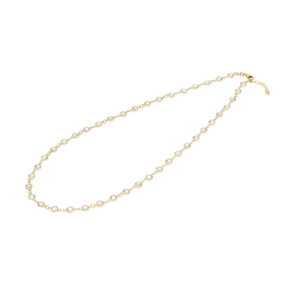 Newport Birthstone Necklace in 14k Gold