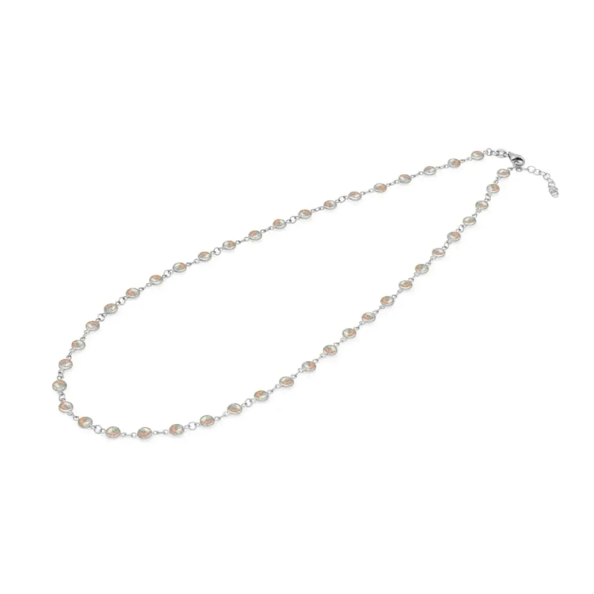 Newport Opal Necklace in 14k Gold (October)