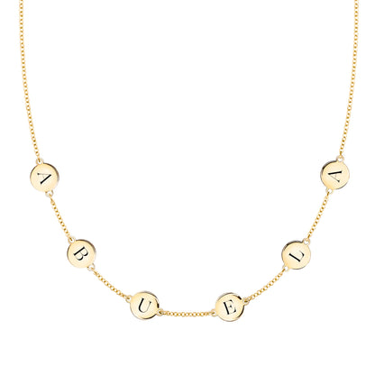 ABUELA Necklace in 14k Gold