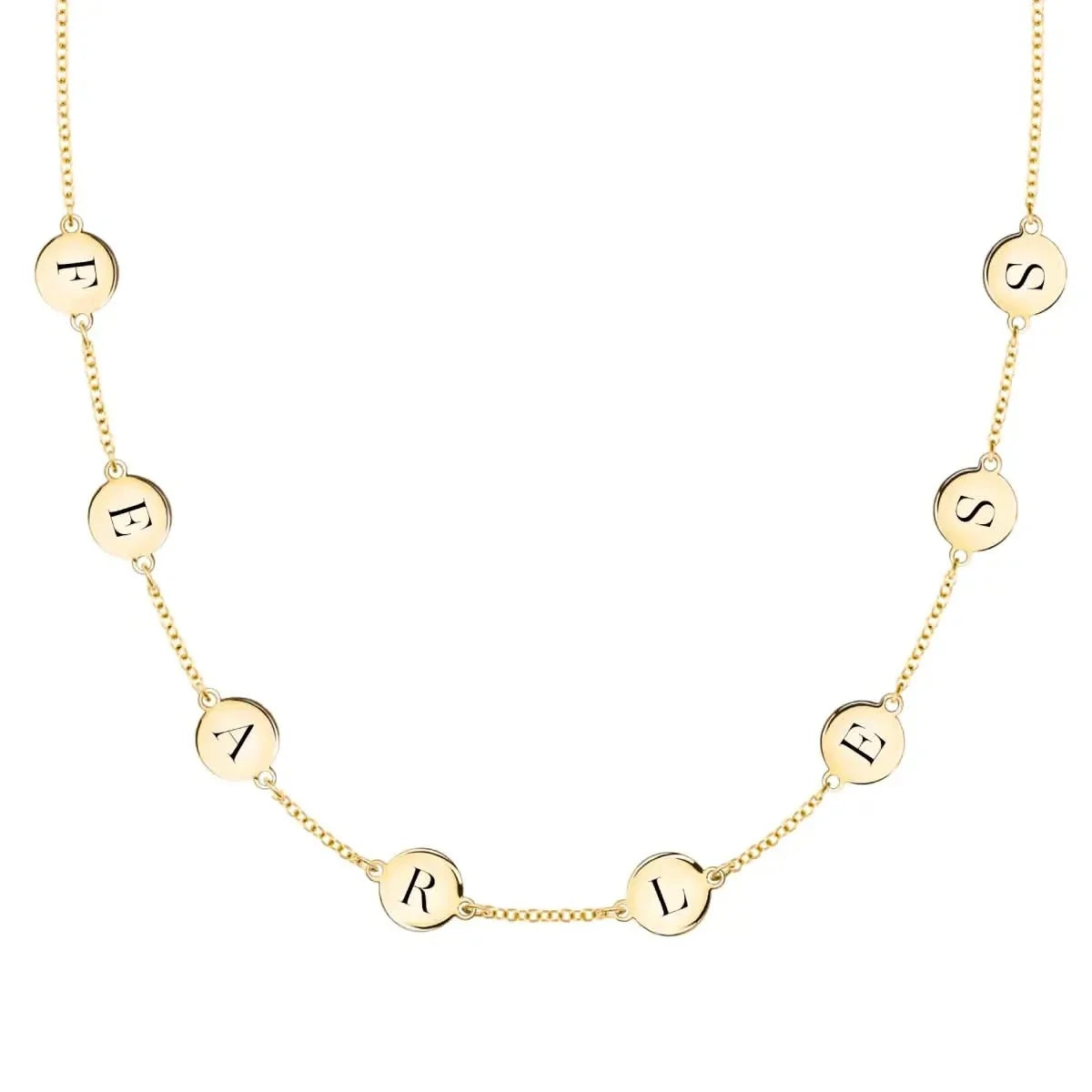 FEARLESS Necklace in 14k Gold