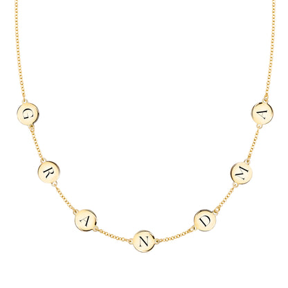 GRANDMA Necklace in 14k Gold