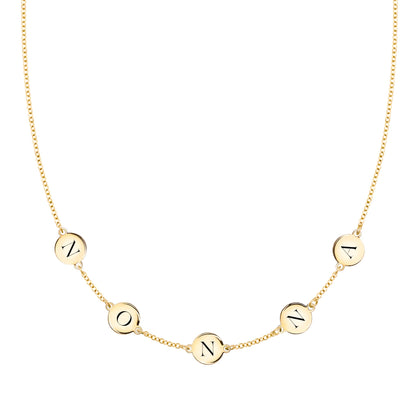 NONNA Necklace in 14k Gold