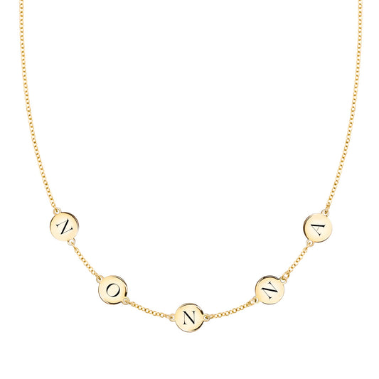 NONNA Necklace in 14k Gold